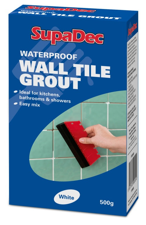 Supadec Waterproof Wall Tile Grout 500g Supadec Waterproof Wall Tile Grout 500g